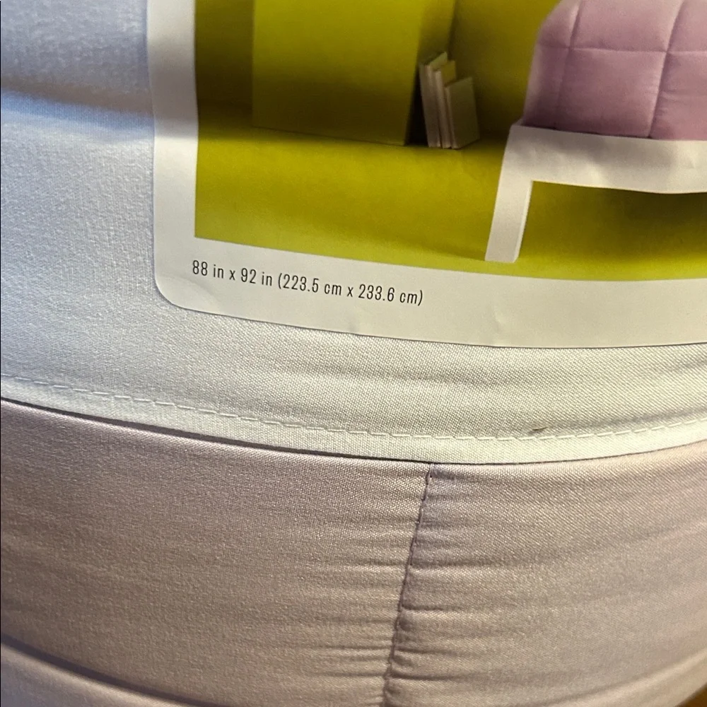 Room Essentials Faux Shearling Microfiber Comforter - Lavender